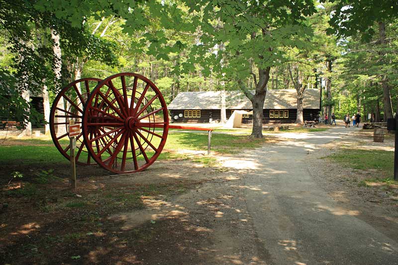 the logging museum at hartwick pines